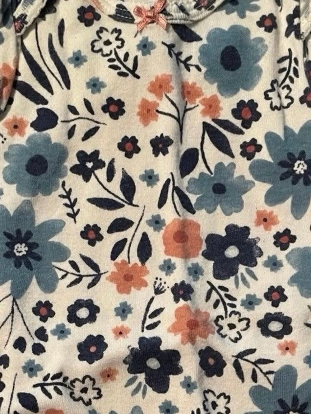 Carter’s Just One You Floral Infant Onesie Size 3 Months